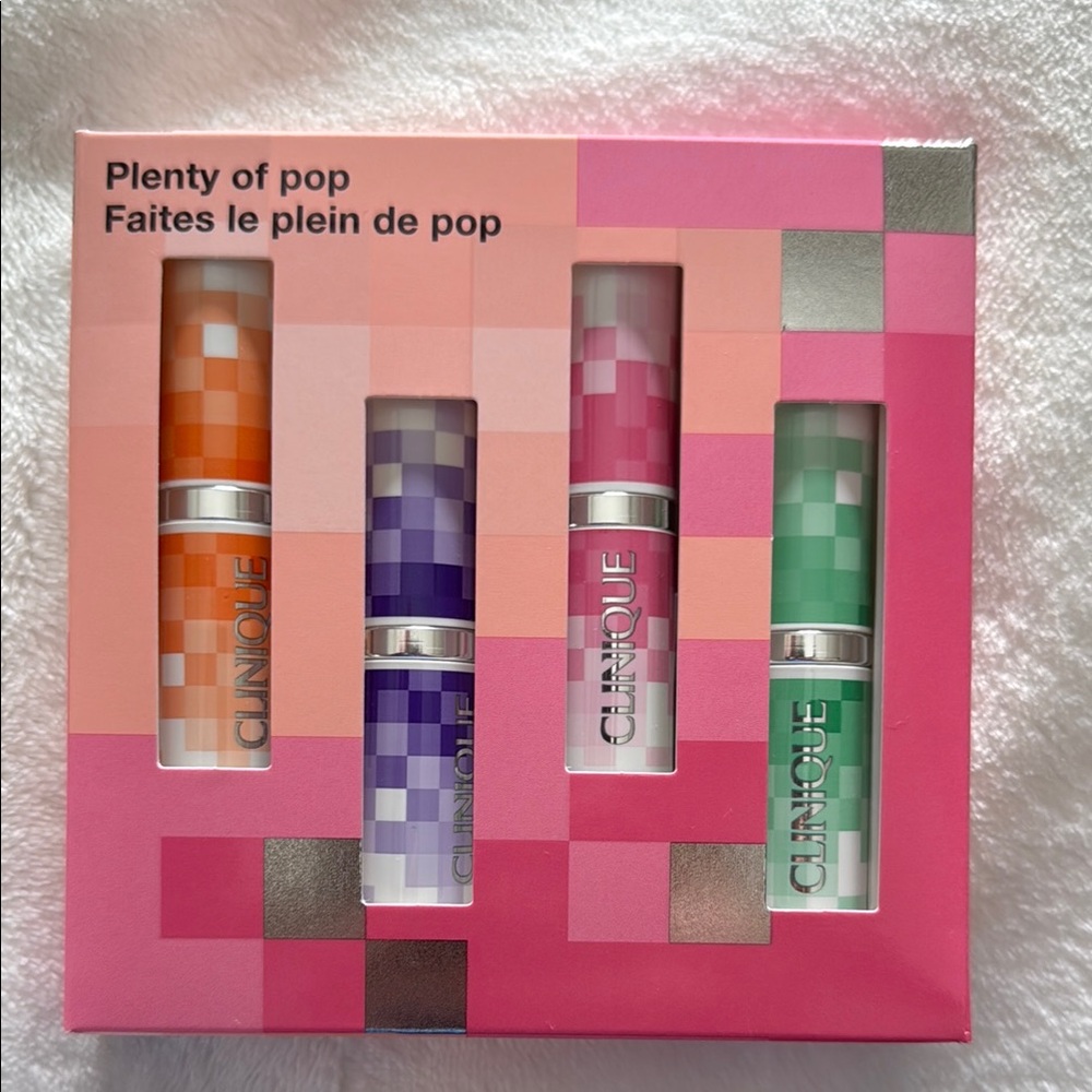 Clinique Plenty of Pop Lipstick Collection